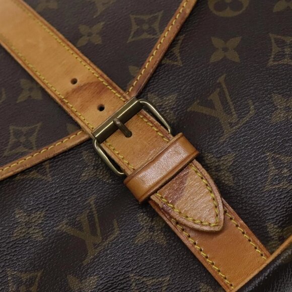 LOUIS VUITTON Monogram Saumur 35 Shoulder Bag M42254 LV Auth ar13275 - Picture 10 of 16